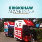 E Rickshaw Advertising